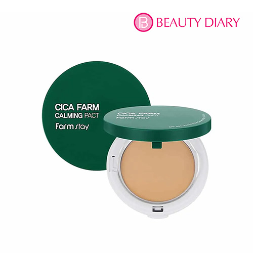 FARMSTAY CICA FARM CALMING PACT 21 13ML | Beauty Diary